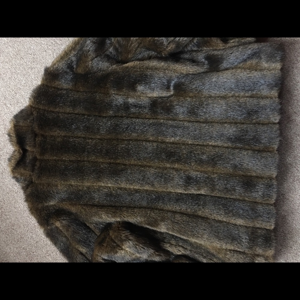 Kathy Ireland Flux Fur Stroller Jacket